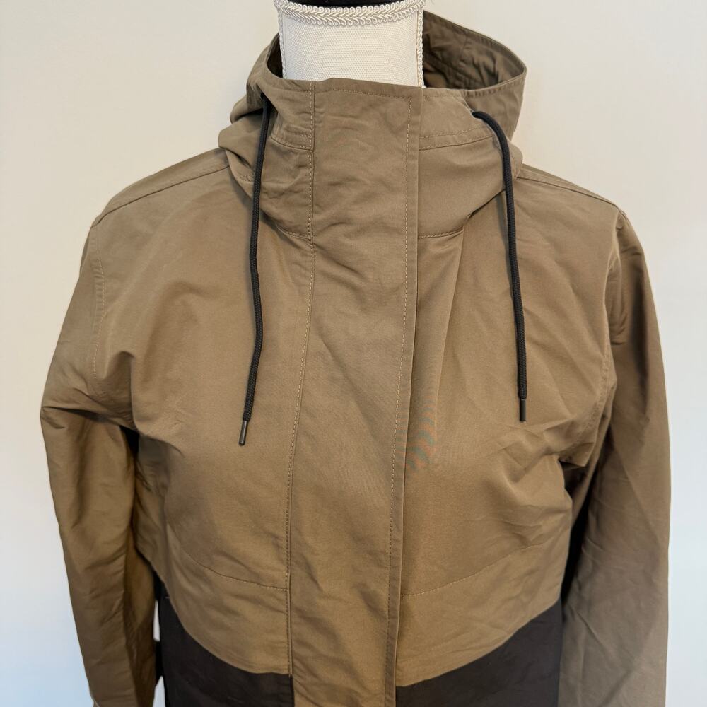 Everlane The ReNew Anorak Jacket In Forest Black Size XXS New - Picture 4 of 12